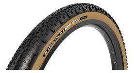 Pneu gravel panaracer gravelking x1 r 700 mm tubeless ready souple zsg gravel compound beadlock tufftex r noir flancs beiges