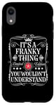 Coque pour iPhone XR Franky Name, c'est un truc que tu ne comprendrais pas