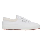 Superga Unisex Adult 2750 Vegan Leather Trainers (Ice White) - Off-White material_Synthetic - Size UK 4.5