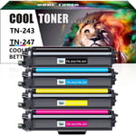 Toner Fits for Brother TN247 TN243 HL-L3210CW DCP-L3510CDW L3550CDW MFC-L3750CDW