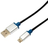 LogiLink Premium - Câble USB - USB (M) pour Micro-USB de type B (M) - USB 2.0 - 1 m