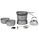 Trangia outdoor cookware stove set aluminum pan lightweight compact backpacking