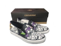 Converse Skidgrip Slip On Sneakers, Sticker , Limited Edition, UK 10.5 EU 46