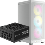 Corsair 2000D Airflow RGB Vit | SF1000L