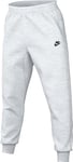 Nike FB8002-051 Tech Fleece Pants Men's Birch Heather/Black Size XL-T