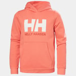 Helly Hansen Juniors' HH Logo Hoodie 2.0 Pink 176/16