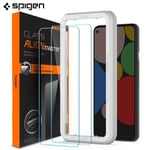 For Google Pixel 5 Screen Protector Glass , Spigen Glas.tR AlignMaster - 2PC