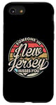 Coque pour iPhone SE (2020) / 7 / 8 Quelqu'un dans le New Jersey vous manque, État américain