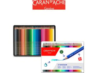 Caran D`Arche Fancolor Blyanter, Metallboks, 30 Stk.