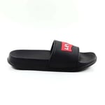 Levi's Boys Boy's Levis Juniors Batwing Sliders in Black - Size UK 12.5 Kids