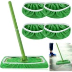 Swiffer Sweeper Mop ersättningsdynor, dukar för Swiffer golvmopp, återanvändbart cover 2pcs