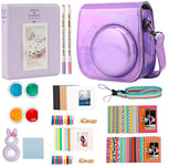 Annle Mini 11 Accessoires dans Une boîte Compatible avec Instax Mini 11 Appareil Photo instantané - Flash Purple