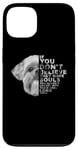 Coque pour iPhone 13 If You Don't Believe They Have Souls Shih Tzu Portrait de chien