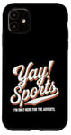 Coque pour iPhone 11 Big Game Super Publicités Football Ironic Sports Publicités