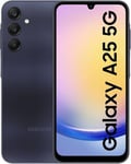 Samsung Galaxy A25 5G SM-A256/DS Mobile Phone [128GB / 6GB RAM - Blue Black]