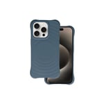 JAYM - Coque Silicone Premium Denim Blue compatible [Apple iPhone 13 ou 14] - 100% Silicone et Microfibre - Renforcée et Ultra Doux - Neuf