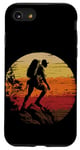 Coque pour iPhone SE (2020) / 7 / 8 Homme en détresse vintage, randonnée dans les montagnes