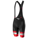 CASTELLI - Competition, Men's Bib Shorts, Mens, Overalls, 4520026, Black/Red, S