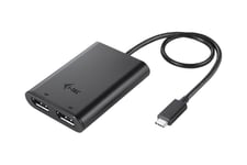 i-Tec - dockingstation - USB-C / USB4 / Thunderbolt 3 / Thunderbolt 4 - 2 x DP