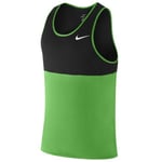 Nike W NK Dry Tank ELASTIKA Plus Débardeur Femme, Black/Black/(White), FR : 3XL (Taille Fabricant : 1X)