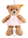 Steiff 'Sleep Well' Teddy Bear with Music Box - pink baby soft toy - 239540