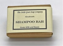 1 x Shampoo Bar - Goats Milk and Neem Oil 100G. Eczema, Psoriasis, Seborrhoeic