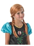 Disney Girls Frozen Anna Wig