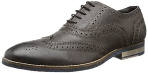 s.Oliver Homme Casual Oxfords, Marron-Braun (Cafe Antic 363), 46