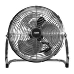 RAM 12 Inch Floor Fan 2 Speed Chrome Metal Air Movement