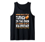 I'm A Big Bro Thanksgiving Pregnancy Announcement Matching Tank Top