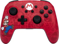 PowerA Förbättrad trådlös handkontroll, Here We Go Mario, Switch