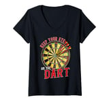 Womens Keep Your Eye On The Dart Mastery V-Neck T-Shirt