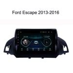 GPS Appareil de Navigation Navi système de Navigation - pour Ford Escape 2013-2016, Navigation DVD Playe Bluetooth Radio Stereo Musik WiFi Double Din 4 g 9 Pouces écran