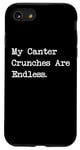 Coque pour iPhone SE (2020) / 7 / 8 My Canter Crunches Are Endless Funny Equestrian Snack Humour