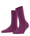 FALKE Women's Sensitive London W SO Cotton With Soft Tops 1 Pair Socks, Purple (Hibiscus 8807) new - eco-friendly, 2.5-5