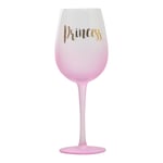 Vin glass pink princess