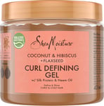 Sheamoisture - Coconut & Hibiscus Defining Styling Gel 431 Ml - FREE & FAST SHIP