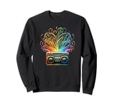 Boombox Old School 80s Music Hip Hop Sweatshirt