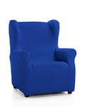 Martina Home Tunez Housse élastique pour Fauteuil à Oreilles - Bleu électrique