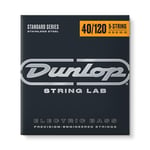 Dunlop DBS40120 Light 5 String 40-120 Stainless Steel Bass Guitar Strings