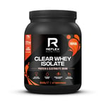 Reflex Nutrition Clear Whey Isolate Protein Powder - 20g of Protein, Low Sugar, Low Fat - Muscle Growth & Hydration - Light and Refreshing - Fruit Juice Style Flavours (Tropical, 510g, 17 Servings)