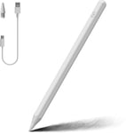 Stylet Pen Pour Apple Ipad(2018-2024),Avec D'inclinaison&rejet De Paume&adsorption Magnétique Stylus Pencil Stylo,Compatible Ipad 6/7/8/9/10 Génération/Ipad Pro 11/12.9(3-6)/Air 3-6/Mini 5/6(Q414)