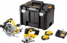 Dewalt Dewalt Combo 18V Elverktygssats Dck2012p2t (Dcs570 + Dcs334) 2X5.0Ah