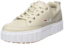 FILA Femme Sandblast L WMN Basket, Feather Gray, 41 EU Étroit