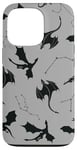 iPhone 13 Pro Black Dragon Celestial Stars Mystical Dark Aesthetic Case