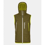 Ortovox Swisswool Piz Boè Vest - Veste sans manches homme Green Moss M