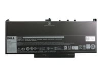 Dell Primary Battery - Batteri För Bärbar Dator - Litiumjon - 4-Cells - 55 Wh - För Latitude E7270, E7470