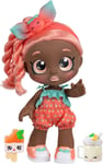 Kindi Kids Summer Peaches 10 Inch Toddler Doll and 2 Shopkin Accessories