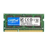 Micron  8GB DDR3L 1x8GB SODIMM 2Rx8 PC3L-12800S 1600Mhz RAM Minne CT8G3S160BM