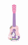 Lexibook première Guitare Licorne pour Enfant, 6 Cordes, 53 cm, Guide Inclus, K200UNI, Rose/Bleu